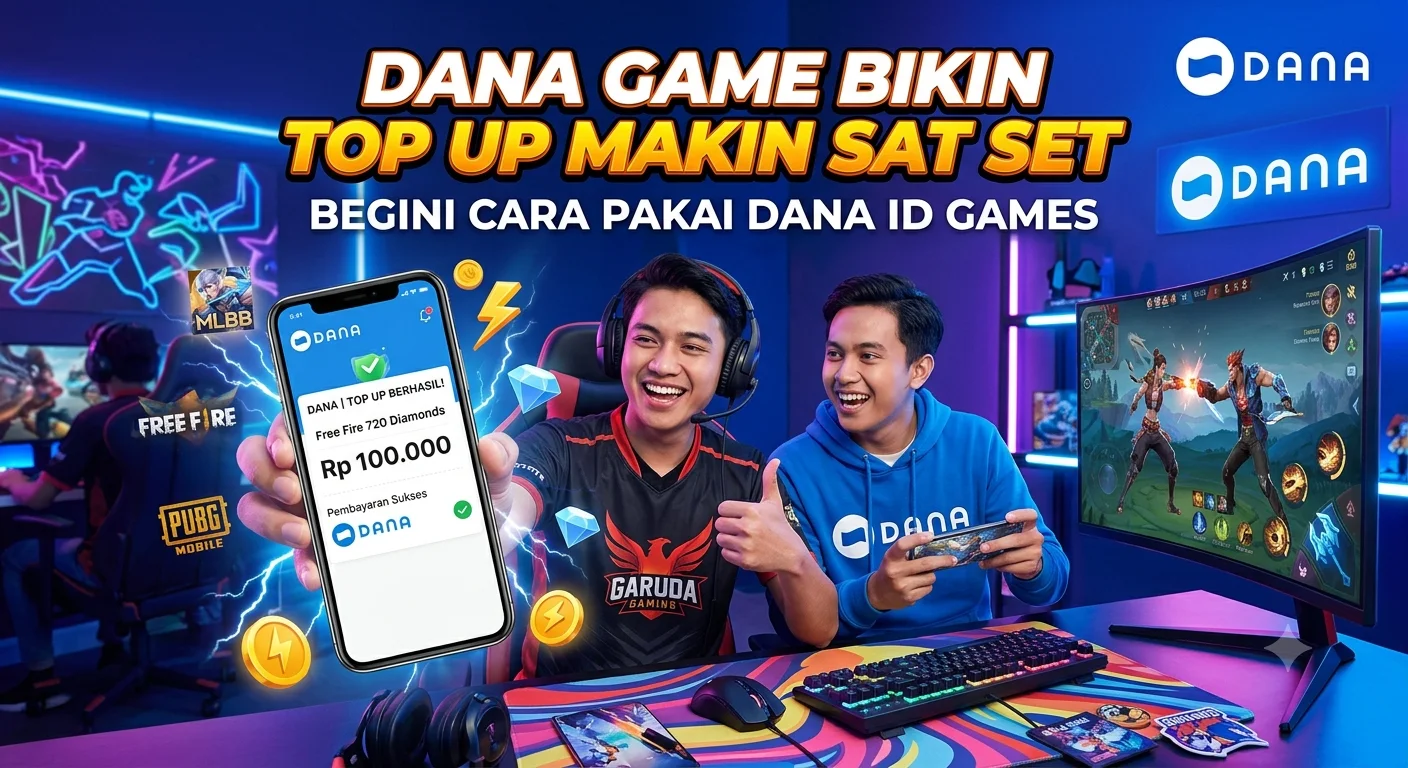 DANA Game Bikin Top Up Makin Sat Set